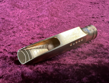 Photo Near Mint! Gaia 4 Metal Mouthpiece for Tenor Sax by Theo Wanne, Size 8